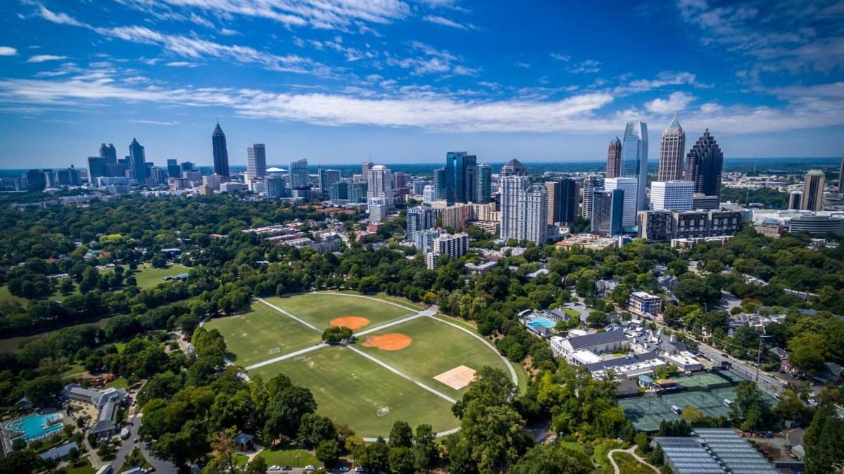 Ferienwohnung Verdant Statuesque Intimate Acropolis Views Of Famous Park Atlanta Exterior foto